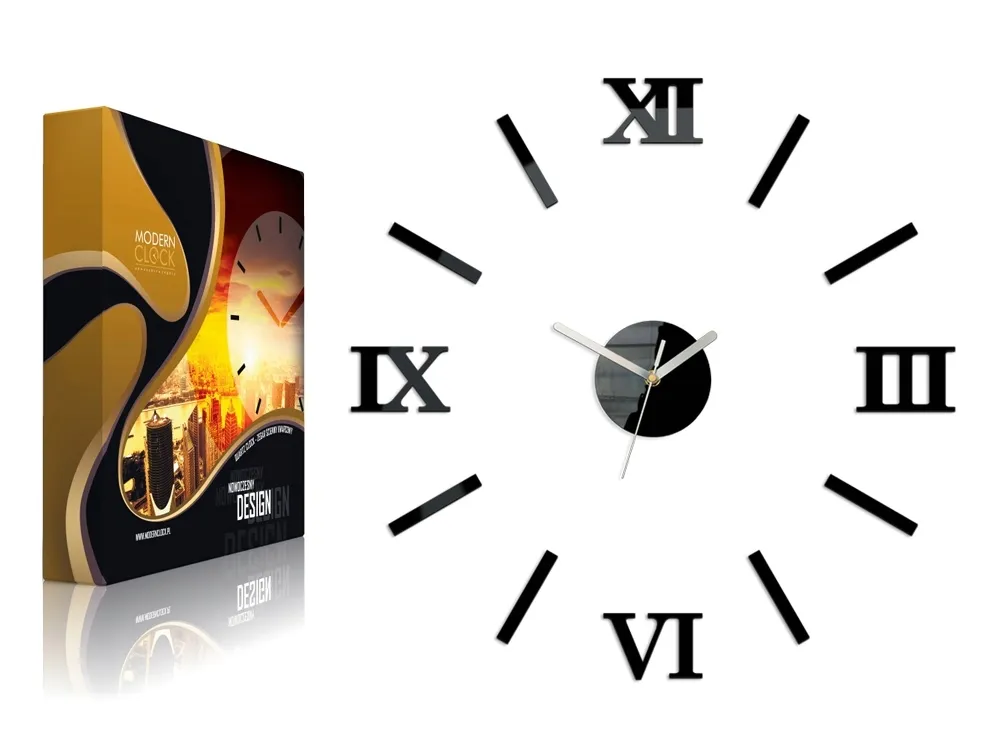 zegar-scienny-modernclock-czarny-50cm