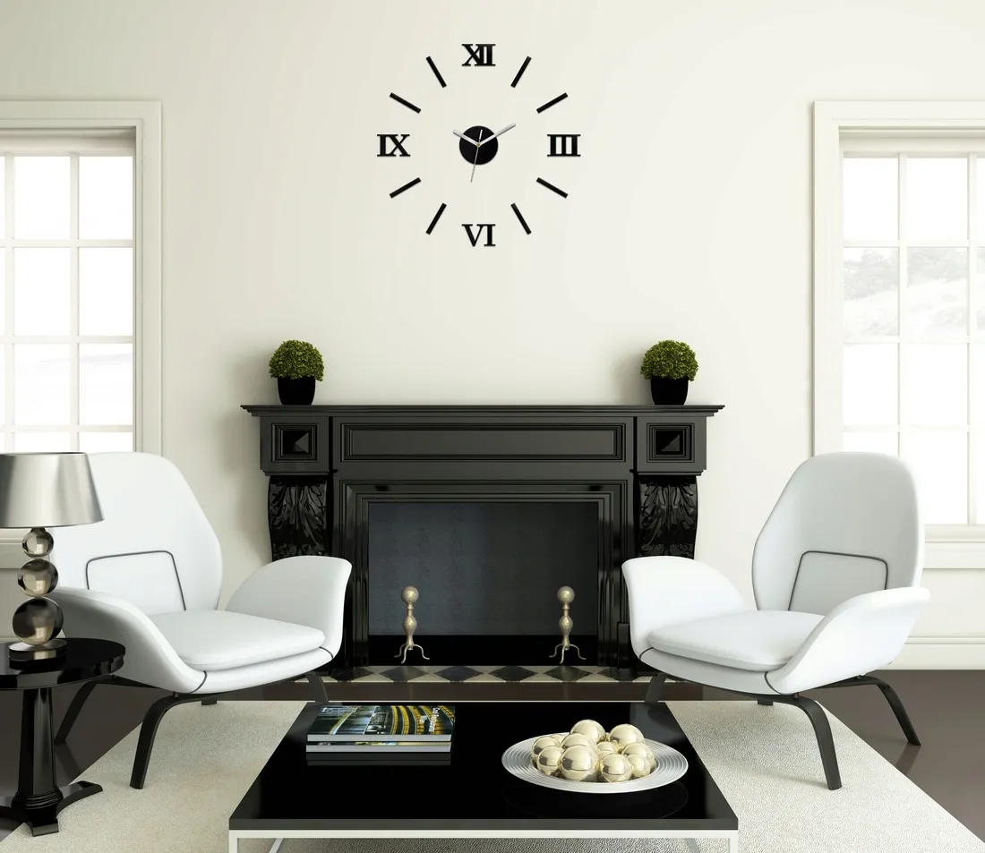 zegar-scienny-modernclock-czarny-50cm