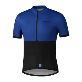 shimano-element-short-sleeve-jersey-or-blue-m