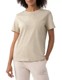 t-shirt-damski-4f-aw23ttshf0902-bezowy-m