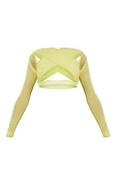 prettylittlething-top-damski-zielony-rozmiar-34