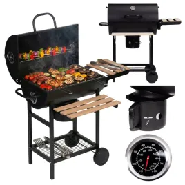 grill-weglowy-ogrodowy-z-pokrywa-termometr-popielnik-drewniane-polki-ruszty