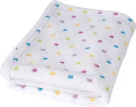 kocyk-z-mikrofibry-75x100-milly-bialy-kolorowy-dzieciecy-babymatex