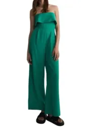 zielony-kombinezon-dlugi-prosta-nogawka-klasyczny-odkryte-ramiona-s