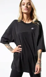 s-36-adidas-koszulka-damska-t-shirt-ss-relaxed-dw3892-czarny-sportowy