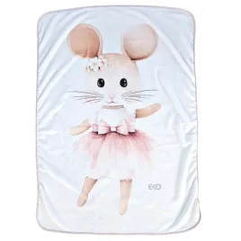 kocyk-panelowy-lamowany-myszka-balerina-80x100cm-miekki