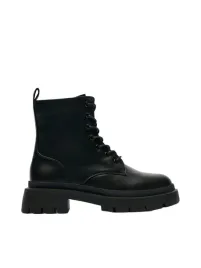 czarne-plaskie-botki-za-kostke-imitacja-skory-sznurowane-zamek