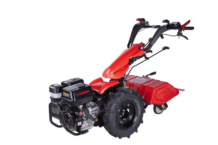Ciągnik jednoosiowy Loncin 13KM el.start + glebogryzarka 80cm