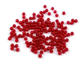 perelki-plastik-glance-koraliki-kuleczki-czerwona-truskawka-4mm-50szt