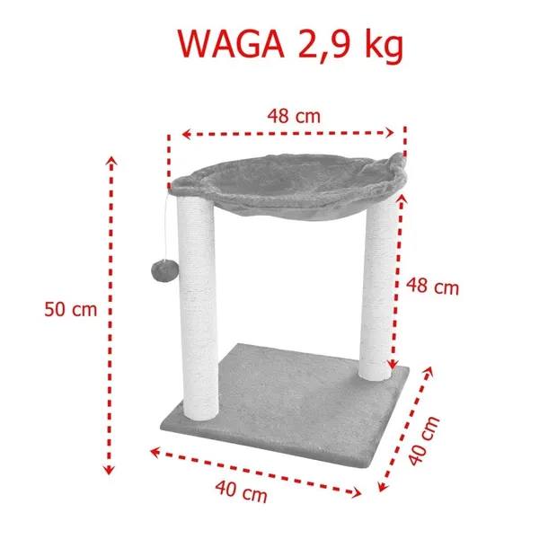 legowisko-dla-kota-hamak-z-drapakiem-pluszowe-stabilne-zabawka-braz-rodzaj-drapak-niski