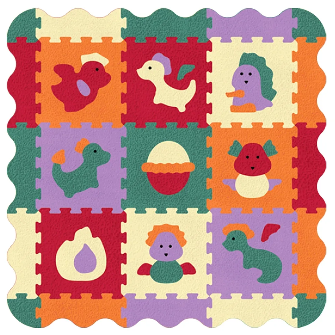 puzzle-piankowe-kojec-mata-podlogowa-dino-smoki