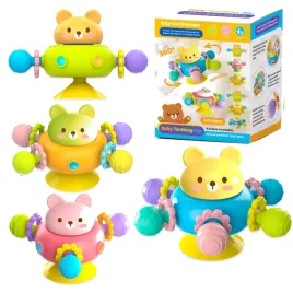 zestaw-grzechotek-z-przyssawkaorspinnery-sensoryczne-misie-dla-niemowlat
