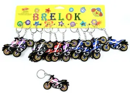 motocykl-gumowy-brelok-do-kluczy-zawieszka-motor-zestaw-12szt