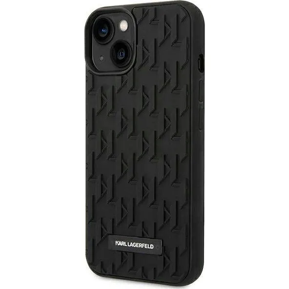 karl-lagerfeld-monogram-3d-pattern-etui-iphone-14-plus-czarny-funkcje-pochlanianie-wstrzasow