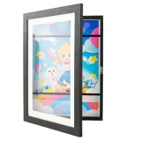 ramka-na-obrazki-rysunki-zdjecia-otwierana-dla-dzieci-artystyczna-r15c-kolor-czarny