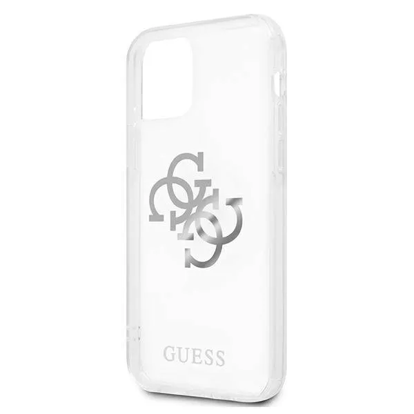 guess-4g-big-logo-charm-etui-iphone-12-pro-max-srebrny-charms-zalaczone-wyposazenie-szmatka-do-czyszczenia