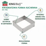 forma-regulowana-rant-do-ciast-tortow-kinghoff-kh-1906-kwadratowa-material-metal