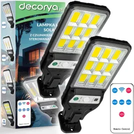 2x-wodoodporna-lampa-solarna-latarnia-led-panel-czujnik-ruchu-pilot