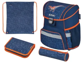 tornister-loop-plus-dinomania-zestaw-4-cz-herlitz-256191-dinozaur