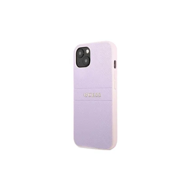 guess-saffiano-hot-stamp-and-metal-logo-etui-iphone-13-mini-liliowy-przeznaczenie-apple
