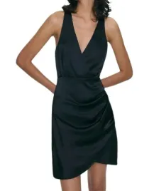 prosta-klasyczna-koktajlowa-czarna-satynowa-sukienka-mini-wiazanie-xs
