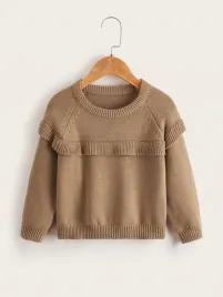 brazowy-dzianinowy-sweter-klasyczny-prosty-falbanka-bawelniany-shein-92