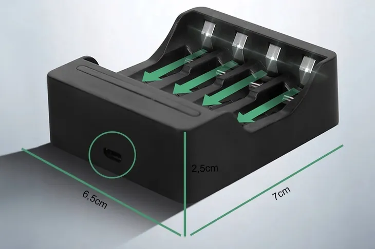 ladowarka-decorya-4x-4-aa-aaa-model-4x