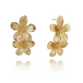 kolczyki-ze-stali-szlachetnej-platerowane-14k-zlotem-sztyft-kwiaty