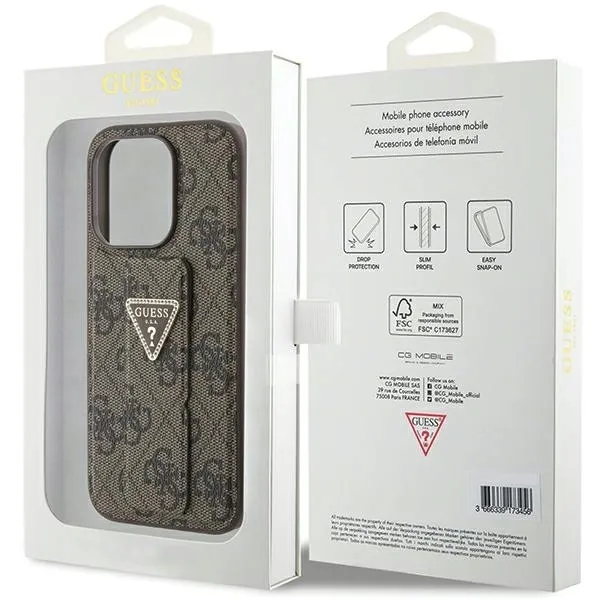 guess-grip-stand-4g-triangle-strass-logo-etui-iphone-15-pro-max-brazowy-waga-z-opakowaniem-0-15-kg