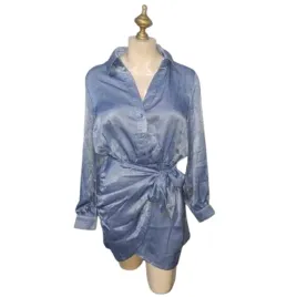 damska-koszulowa-sukienka-mini-rozmiar-m