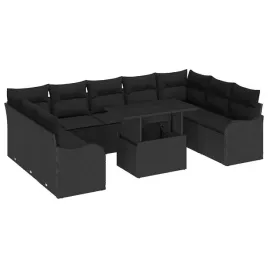 zestaw-sof-na-ogrod-z-poduszka-10-szt-czarny-rattan-poli