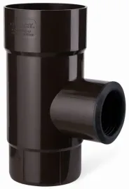 lapacz-wody-deszczowej-pvc-fi-90-50-gamart-ciemny-braz