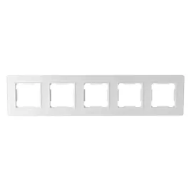 ramka-pieciokrotna-electromalt-bialy