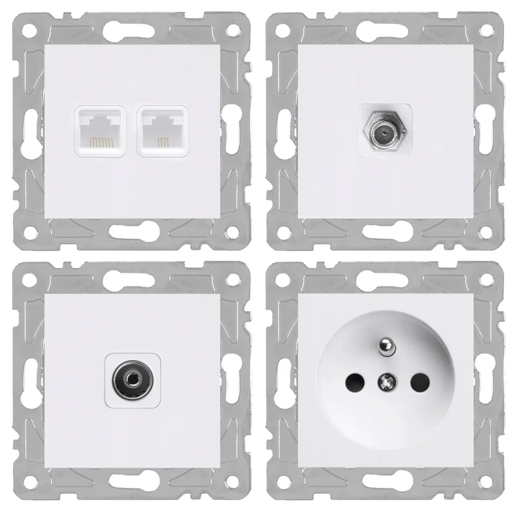 ramka-pieciokrotna-electromalt-bialy-kolor-bialy