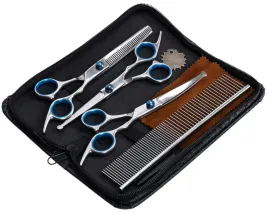 nozyczki-do-strzyzenia-psow-zwierzopasja-stal-nierdzewna-z-grzebieniem