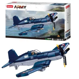 klocki-samolot-f4u-fighter-mysliwiec-sluban-550-el