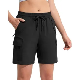 spodenki-damskie-trekkingowe-cargo-xl-czarne