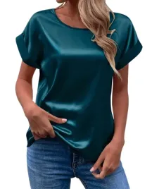 satynowa-elegancka-bluzka-damska-luzna-z-krotkim-rekawem-r-xl