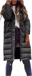 kurtka-damska-dluga-pikowana-puchowa-ciemny-szary-z-kapturem-jesien-zima-l