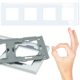 ramka-poczworna-avtelectro-bialy