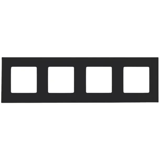 ramka-poczworna-avtelectro-czarny-material-szklo