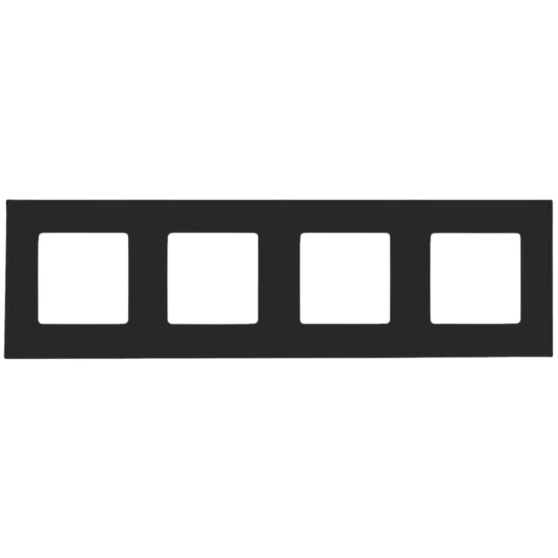 ramka-poczworna-avtelectro-czarny