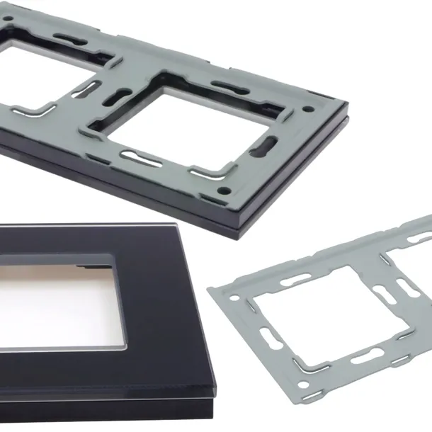 ramka-poczworna-avtelectro-czarny-kod-producenta-twg-r-004b