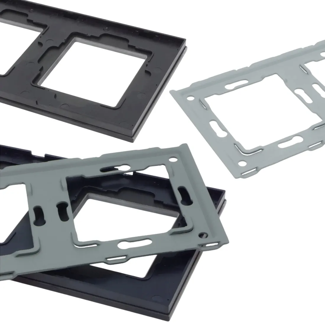 ramka-poczworna-avtelectro-czarny