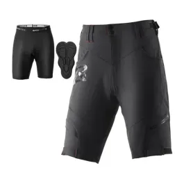 krotkie-meskie-spodenki-rowerowe-z-wkladka-4d-czarne