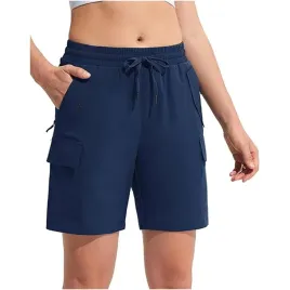 spodenki-damskie-trekkingowe-cargo-xl-granatowe