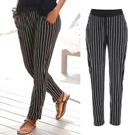 spodnie-dresowe-damskie-na-gumce-w-paski-prosta-nogawka-rozmiar-2xl