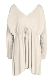 sukienka-koktajlowa-plisy-bez-dlugi-rekaw-dekolt-v-boohoo-36