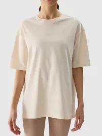 koszulka-damska-4f-t-shirt-oversize-bawelna-basic-kremowy-wss24ttshf1355-l