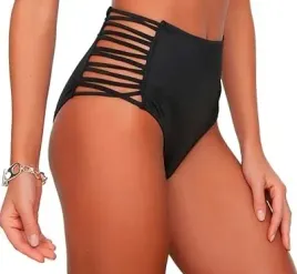 dol-bikini-szorty-kapielowe-ozdobne-paski-wysoki-stan-rozmiar-40-l